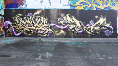 Graffiti Wall - Photo by Hesky