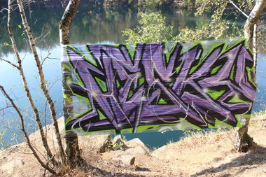 Graffiti Wall - Photo by Hesky