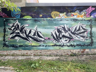 Graffiti Wall - Photo by Hesky