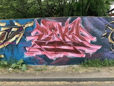 Graffiti Wall - Photo by Hesky