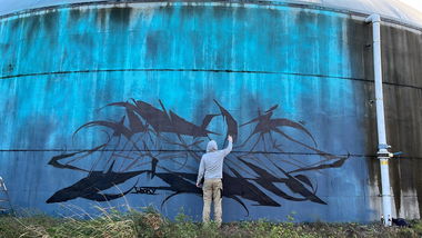 Graffiti Wall - Photo by Hesky