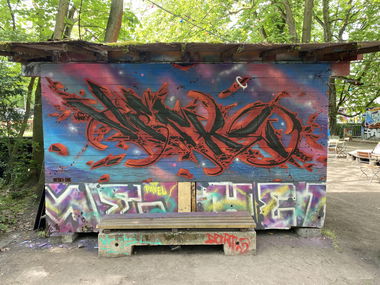 Graffiti Wall - Photo by Hesky