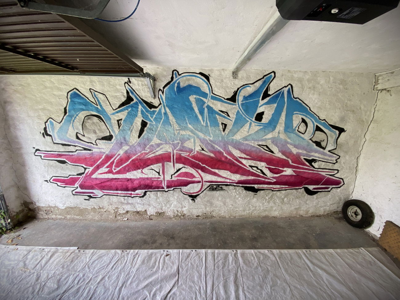 Graffiti Wall - Photo by Hesky