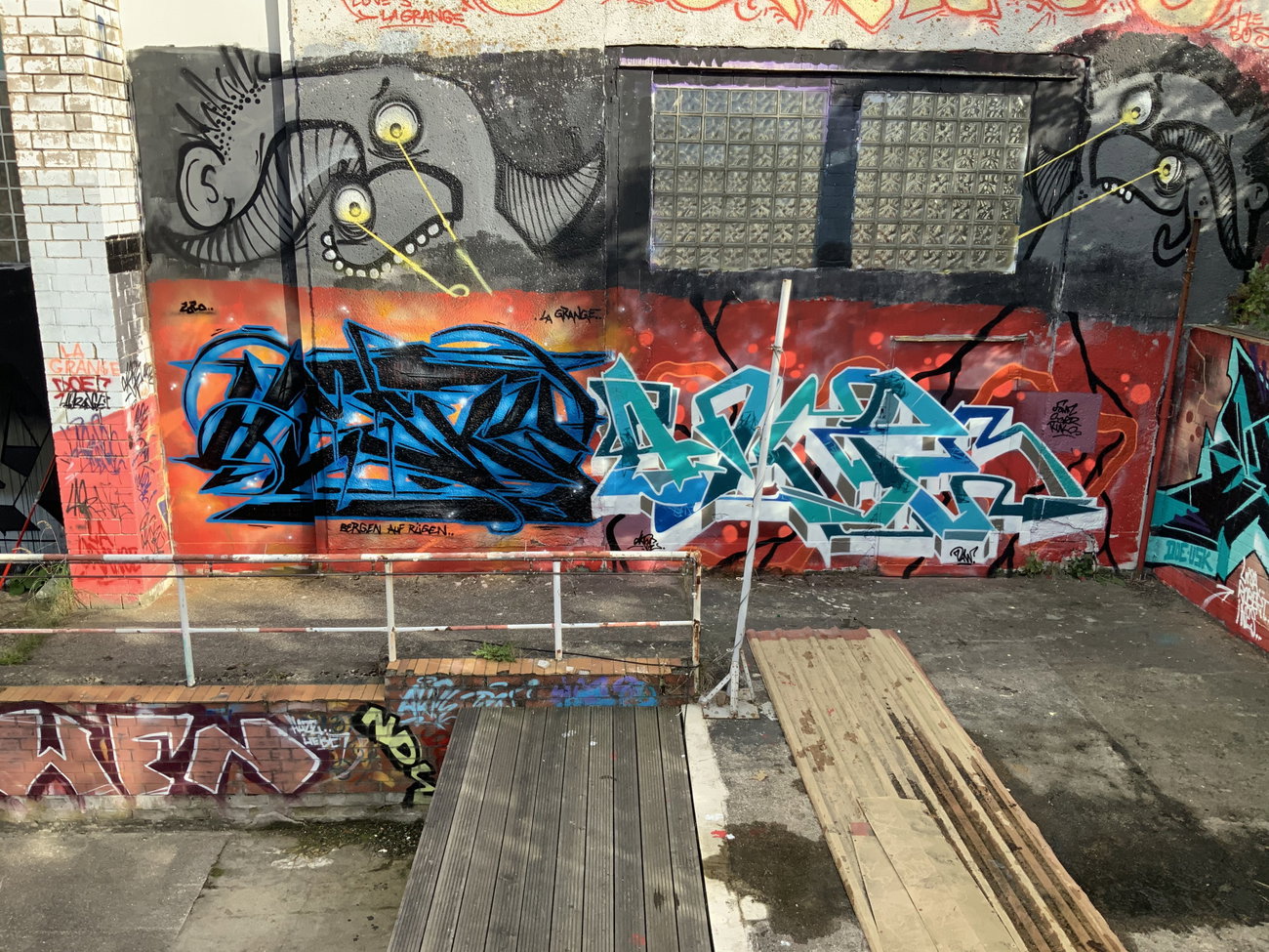 Graffiti Wall - Photo by Hesky