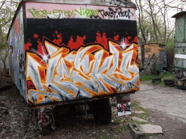 Graffiti Wall - Photo by Hesky