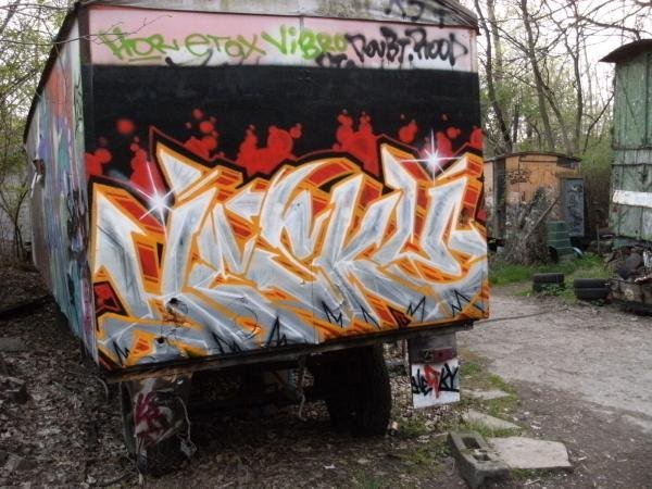 Graffiti Wall - Photo by Hesky
