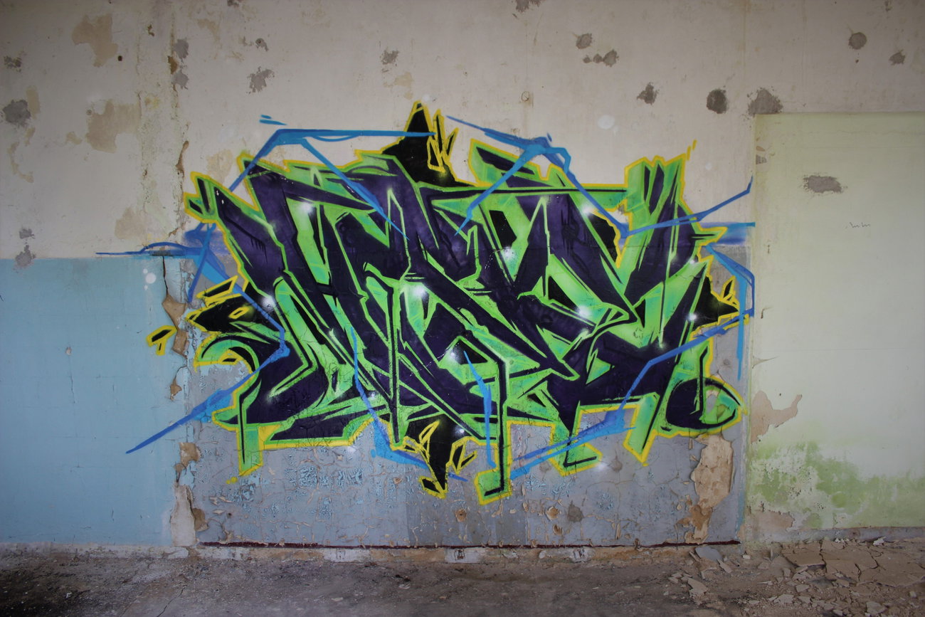 Graffiti Wall - Photo by Hesky