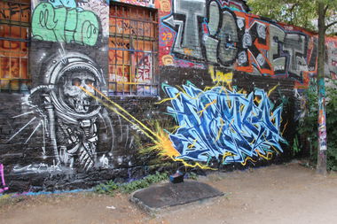 Graffiti Wall - Photo by Hesky