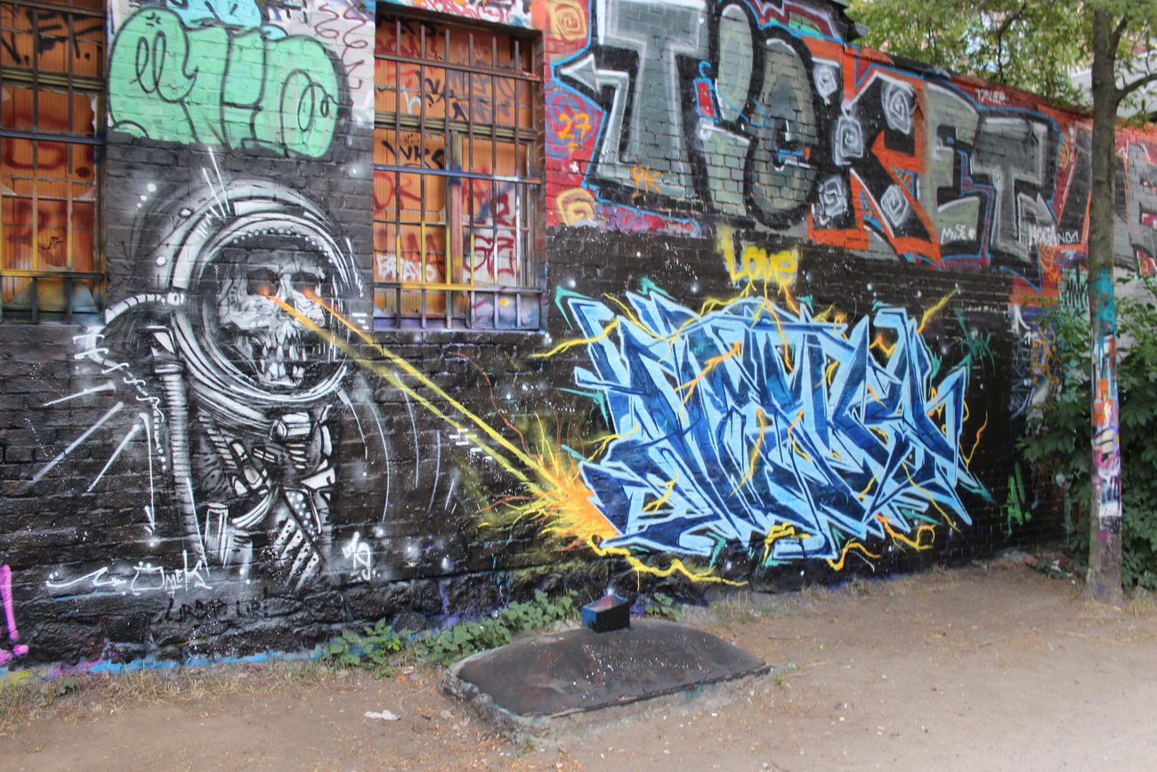 Graffiti Wall - Photo by Hesky