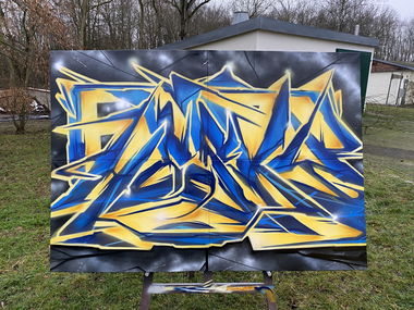 Graffiti Wall - Photo by Hesky