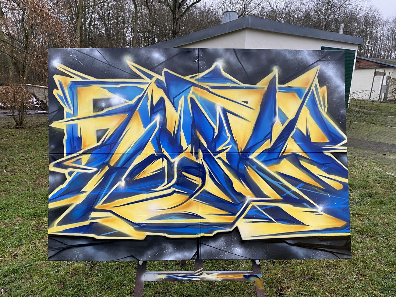 Graffiti Wall - Photo by Hesky