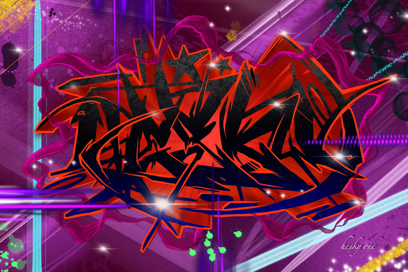 Graffiti Sketch - Photo by Hesky