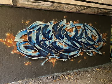 Graffiti Wall - Photo by Hesky