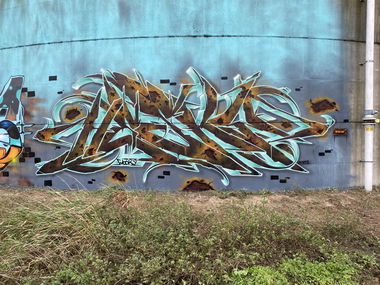 Graffiti Wall - Photo by Hesky