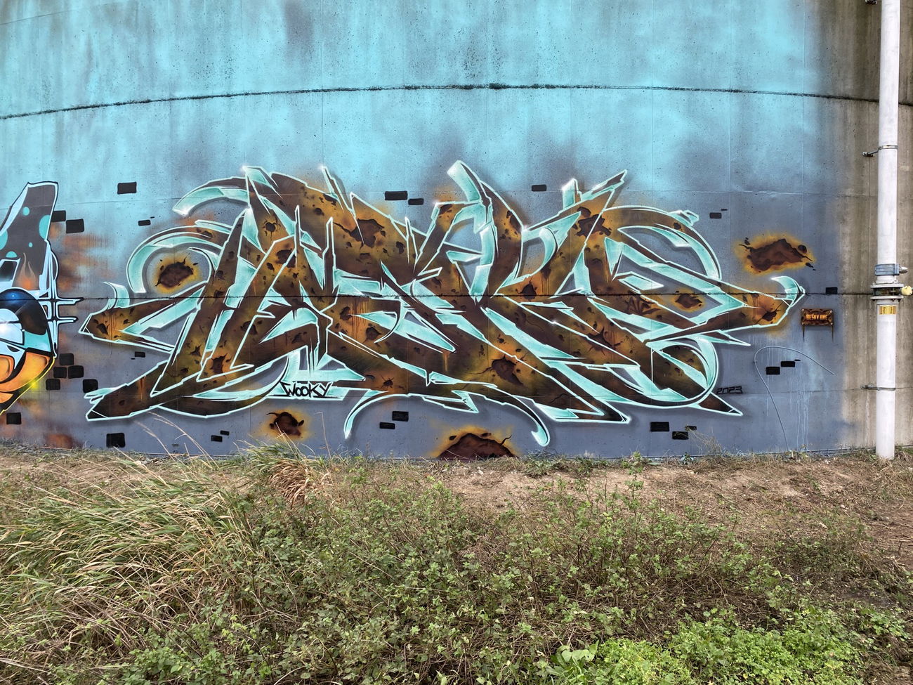 Graffiti Wall - Photo by Hesky