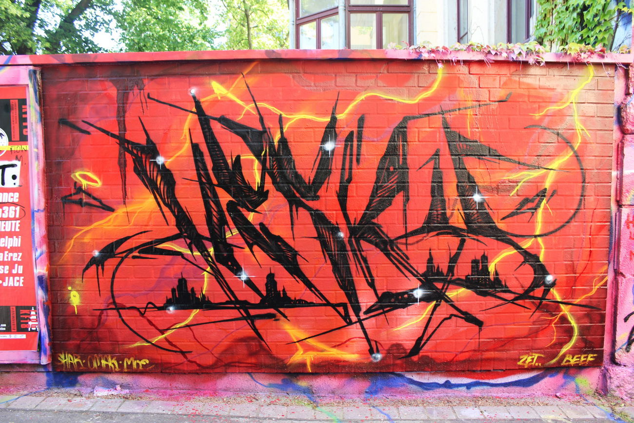 Graffiti Wall - Photo by Hesky