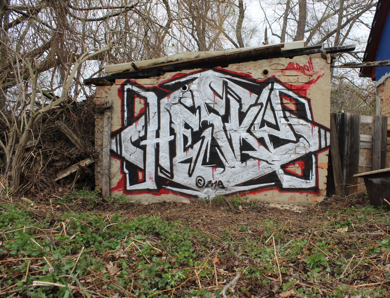 Graffiti Wall - Photo by Hesky