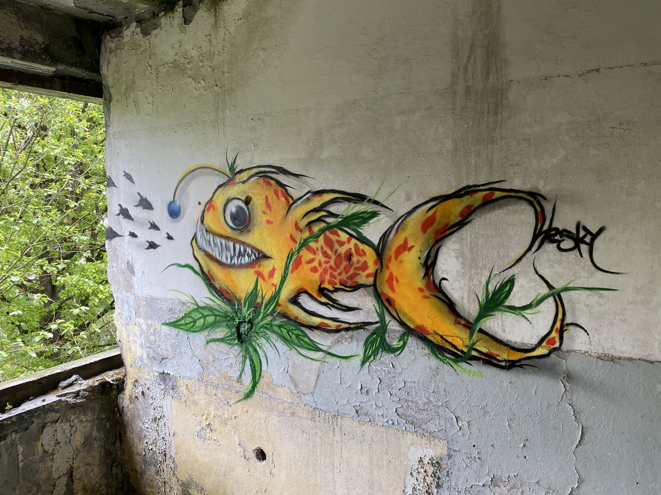 Graffiti Wall - Photo by Hesky