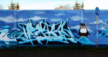Graffiti Wall - Photo by Hesky