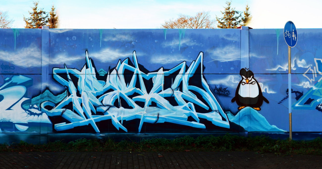 Graffiti Wall - Photo by Hesky
