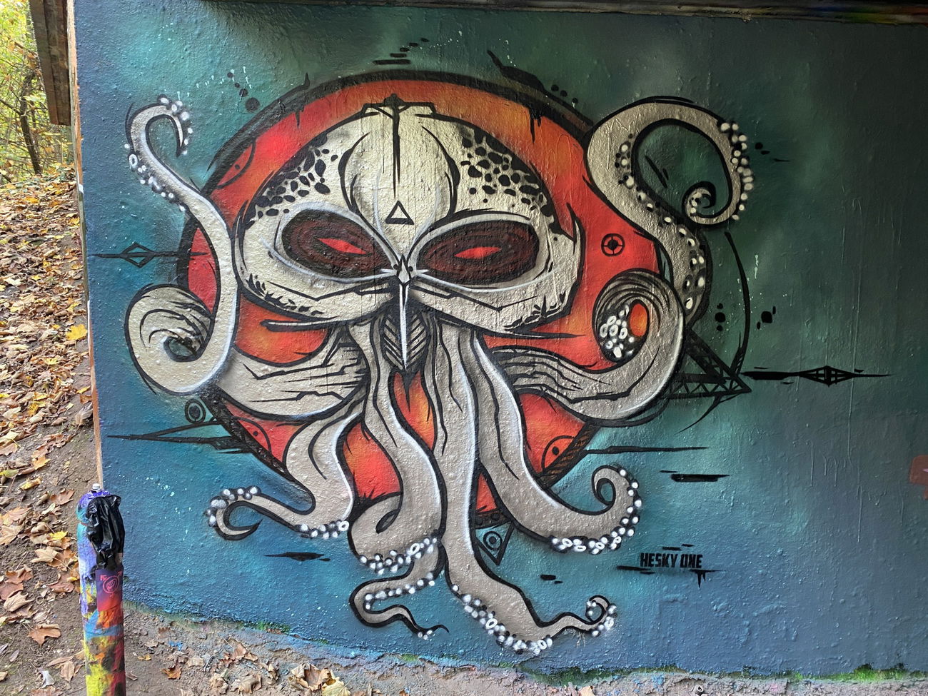 Graffiti Wall - Photo by Hesky