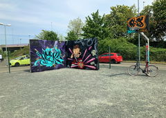 Graffiti Wall - Photo by Hesky