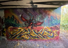 Graffiti Wall - Photo by Hesky