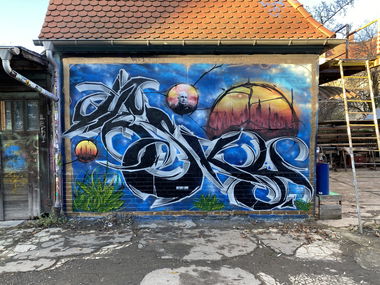 Graffiti Wall - Photo by Hesky