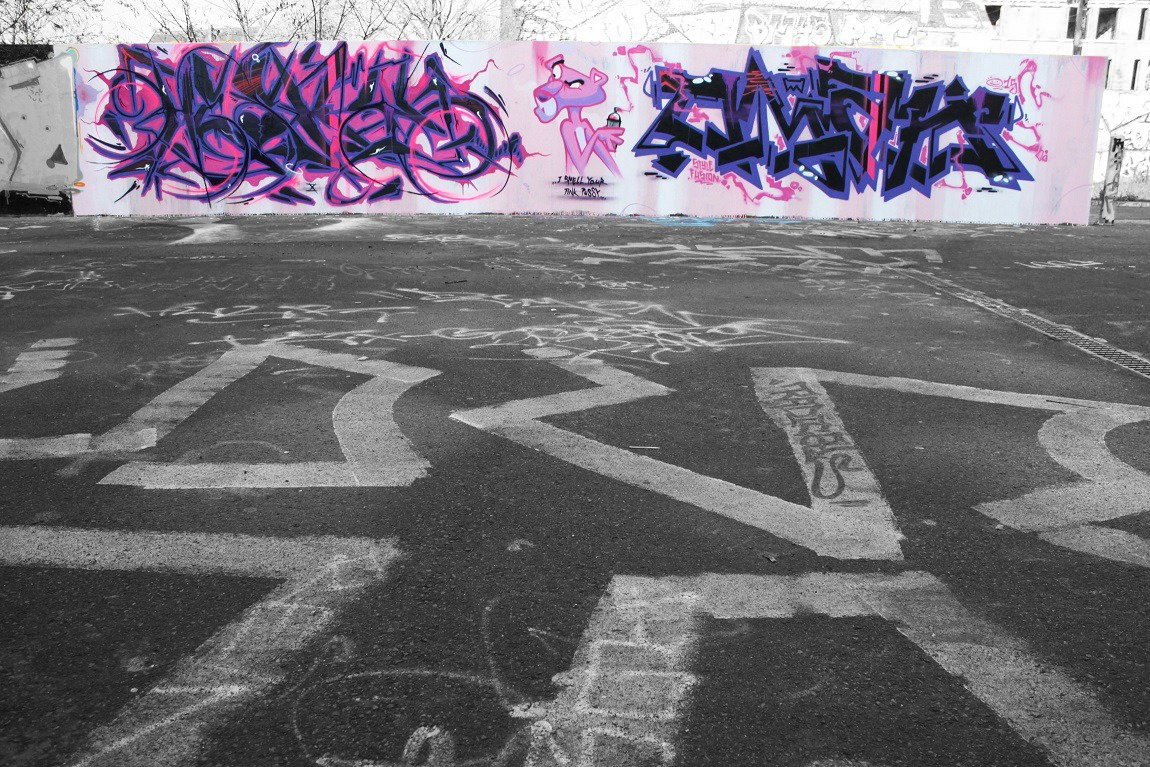 Graffiti Wall - Photo by Hesky