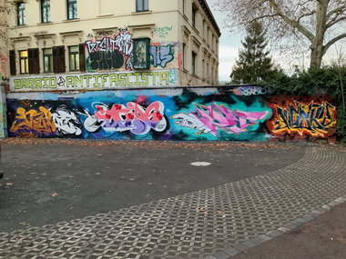 Graffiti Wall - Photo by Hesky