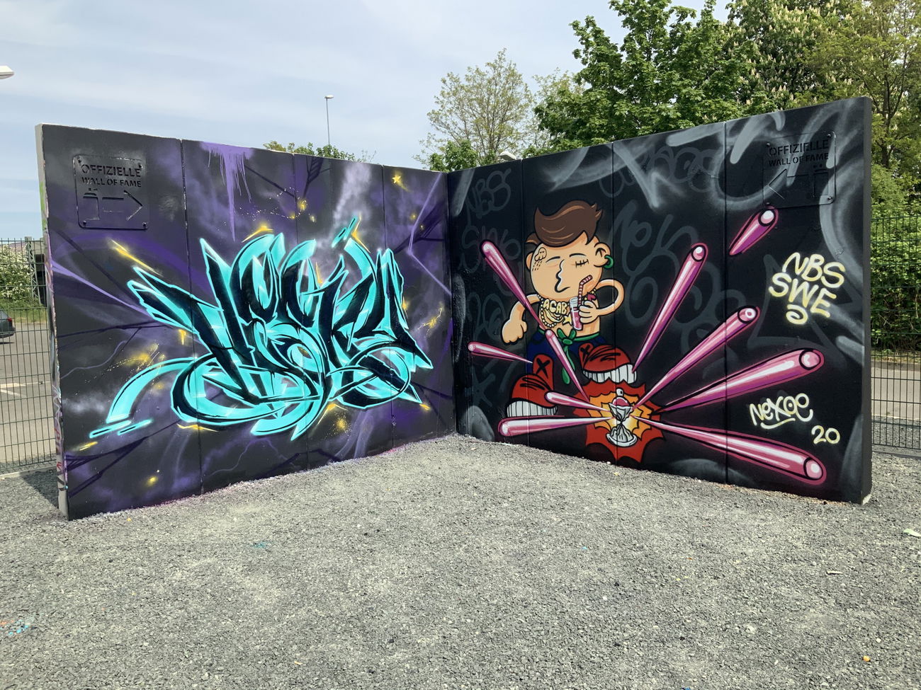 Graffiti Wall - Photo by Hesky