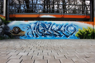 Graffiti Wall - Photo by Hesky