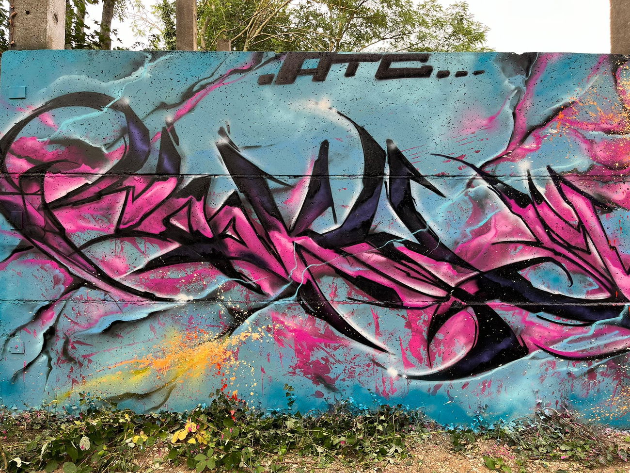 Graffiti Wall - Photo by Hesky