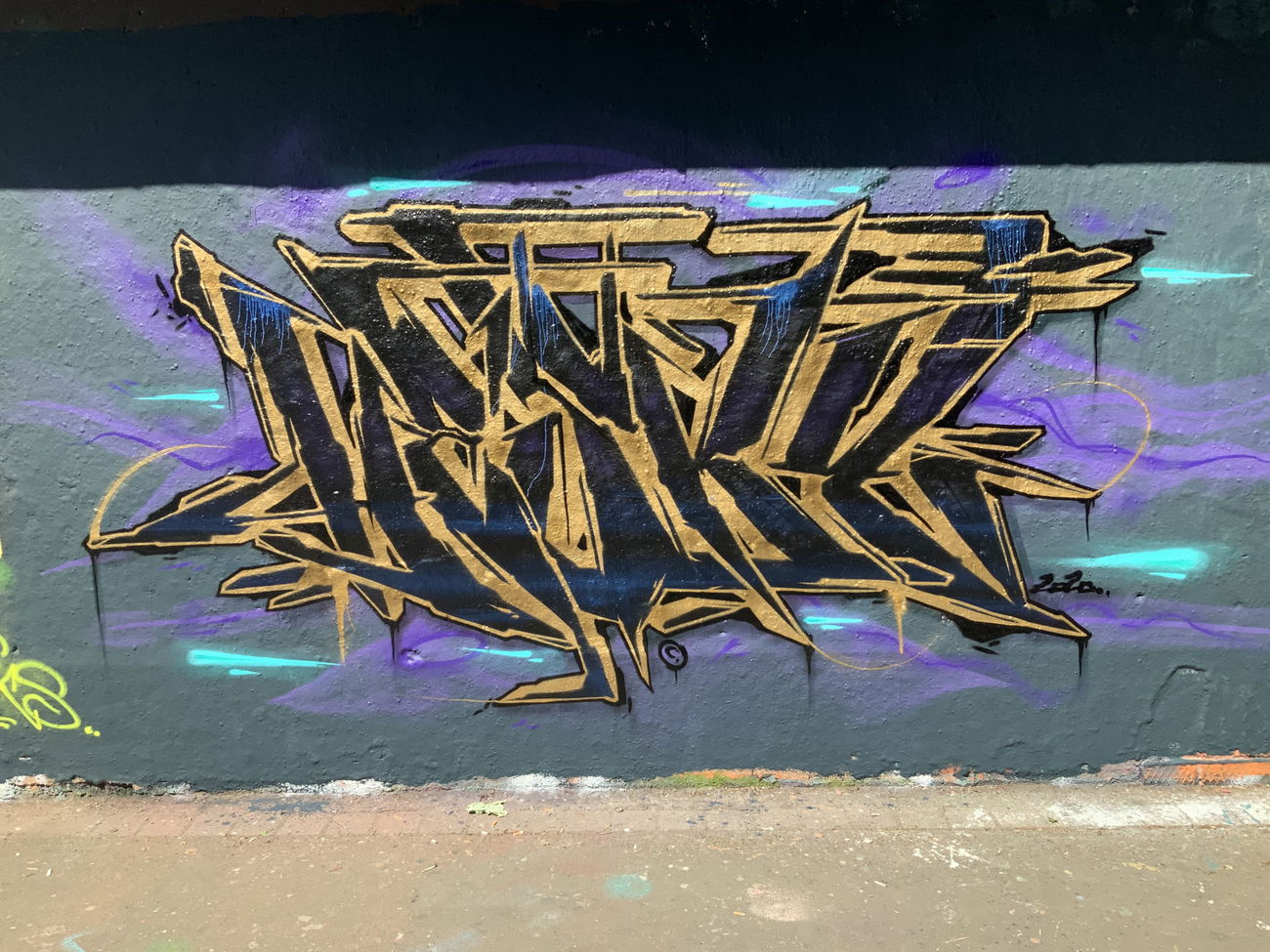 Graffiti Wall - Photo by Hesky