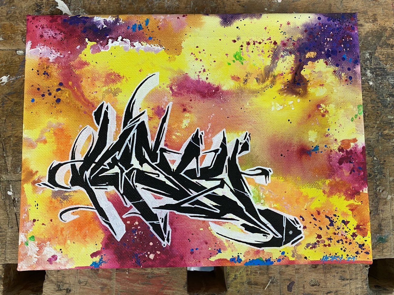 Graffiti Wall - Photo by Hesky