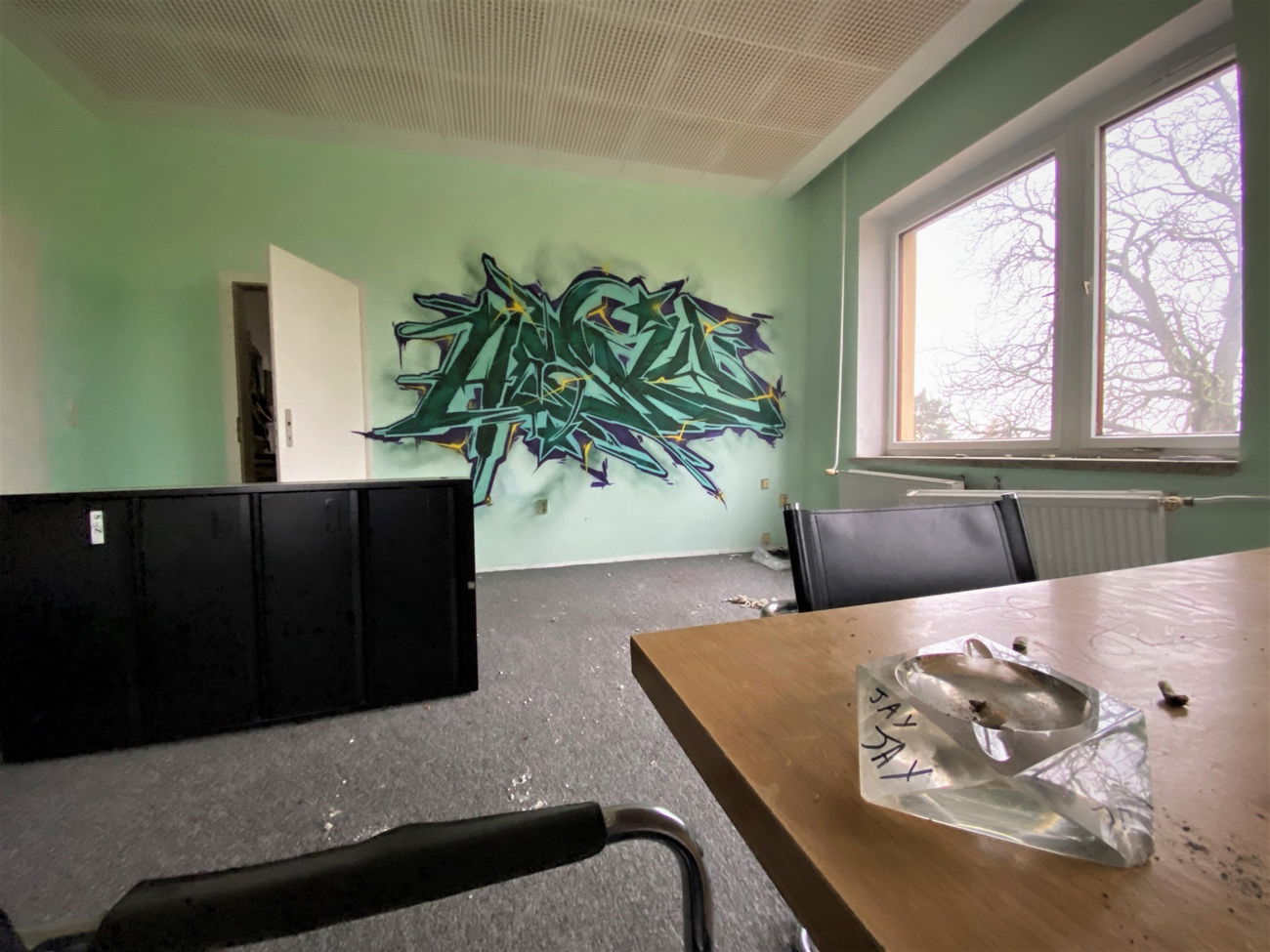 Graffiti Wall - Photo by Hesky