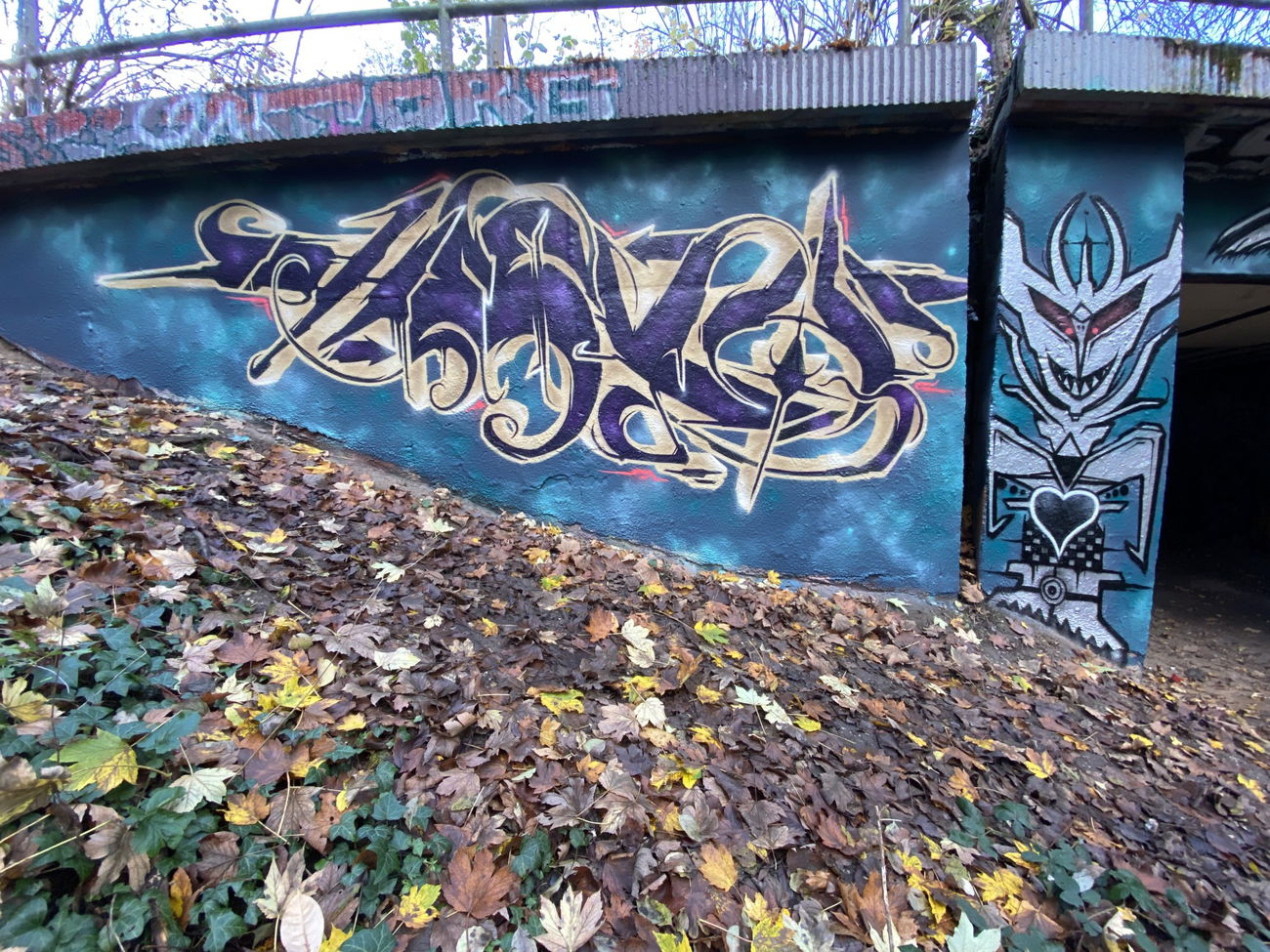 Graffiti Wall - Photo by Hesky