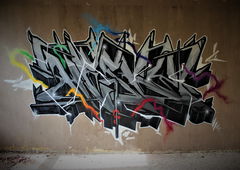 Graffiti Wall - Photo by Hesky