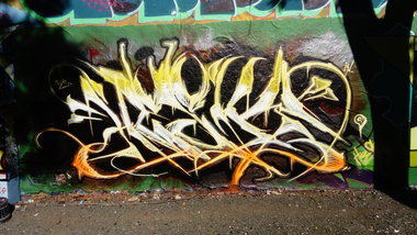 Graffiti Wall - Photo by Hesky