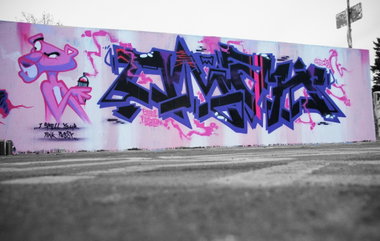 Graffiti Wall - Photo by Hesky
