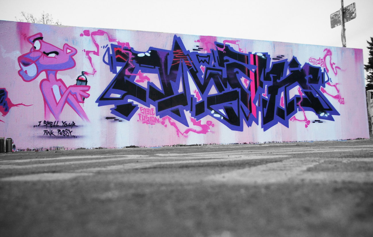 Graffiti Wall - Photo by Hesky