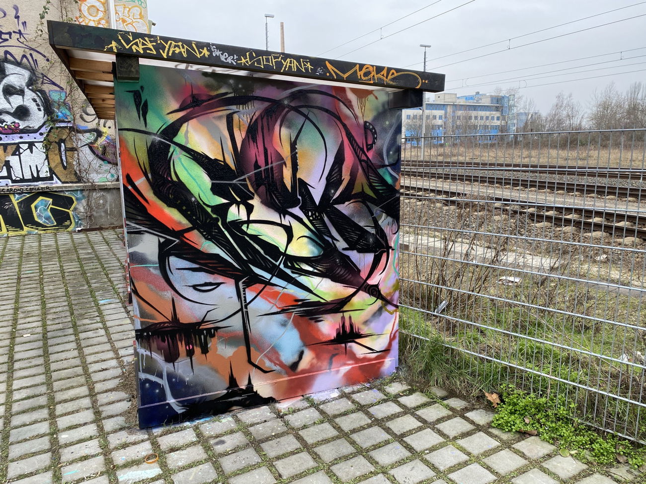 Graffiti Wall - Photo by Hesky