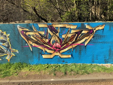 Graffiti Wall - Photo by Hesky