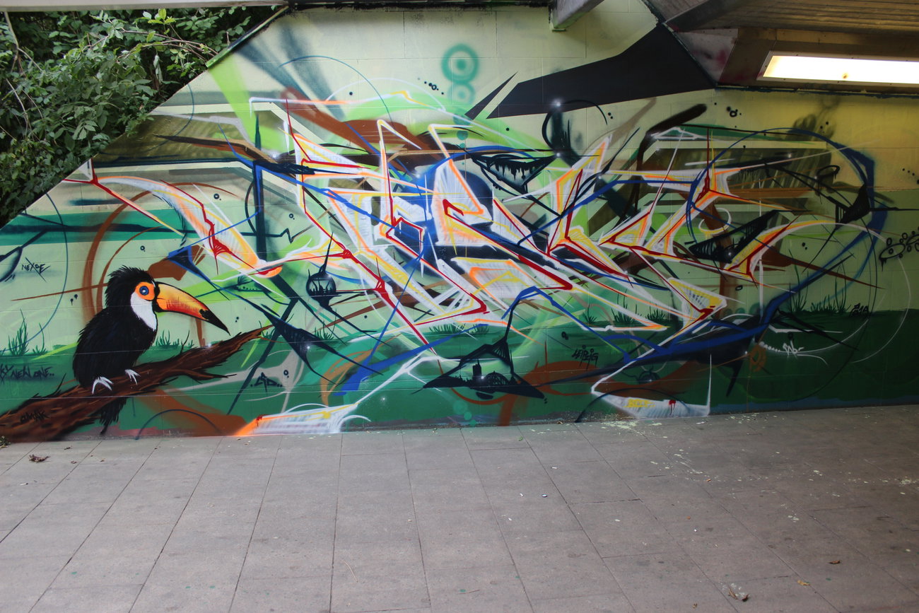 Graffiti Wall - Photo by Hesky
