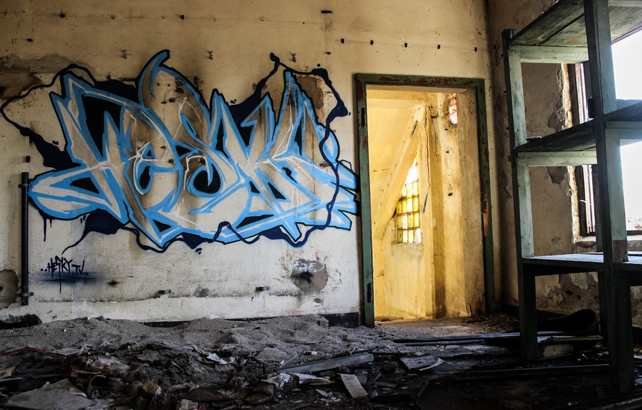 Graffiti Wall - Photo by Hesky