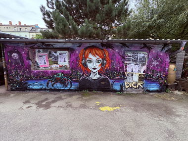 Graffiti Wall - Photo by Hesky