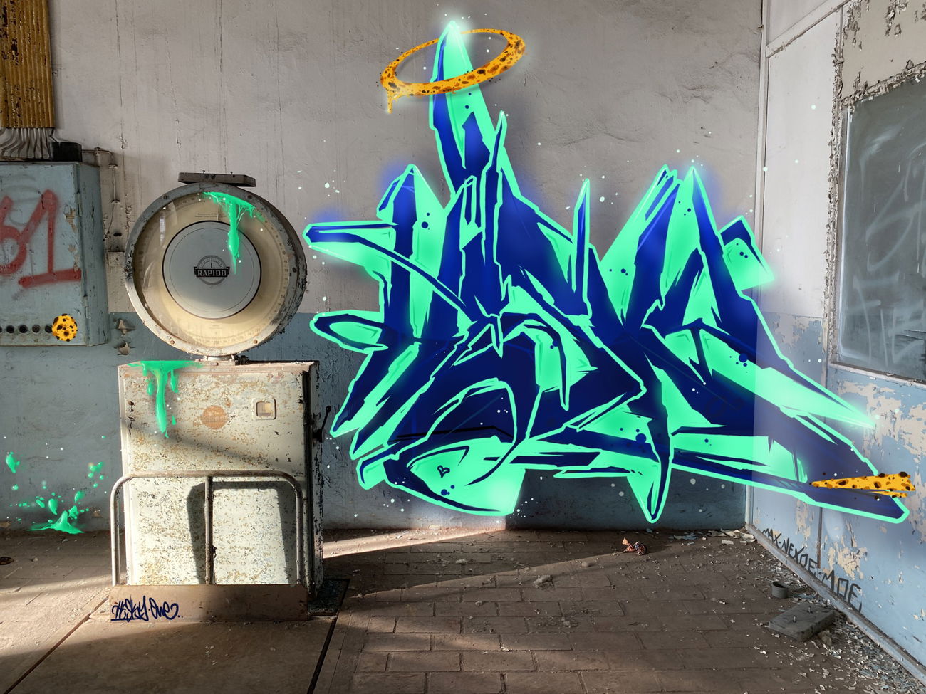 Graffiti Wall - Photo by Hesky