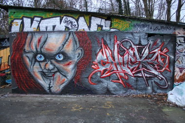 Graffiti Wall - Photo by Hesky