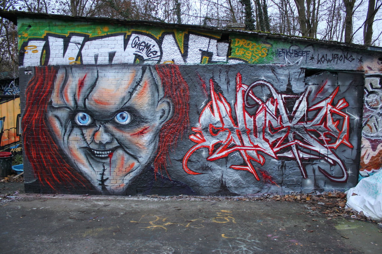 Graffiti Wall - Photo by Hesky