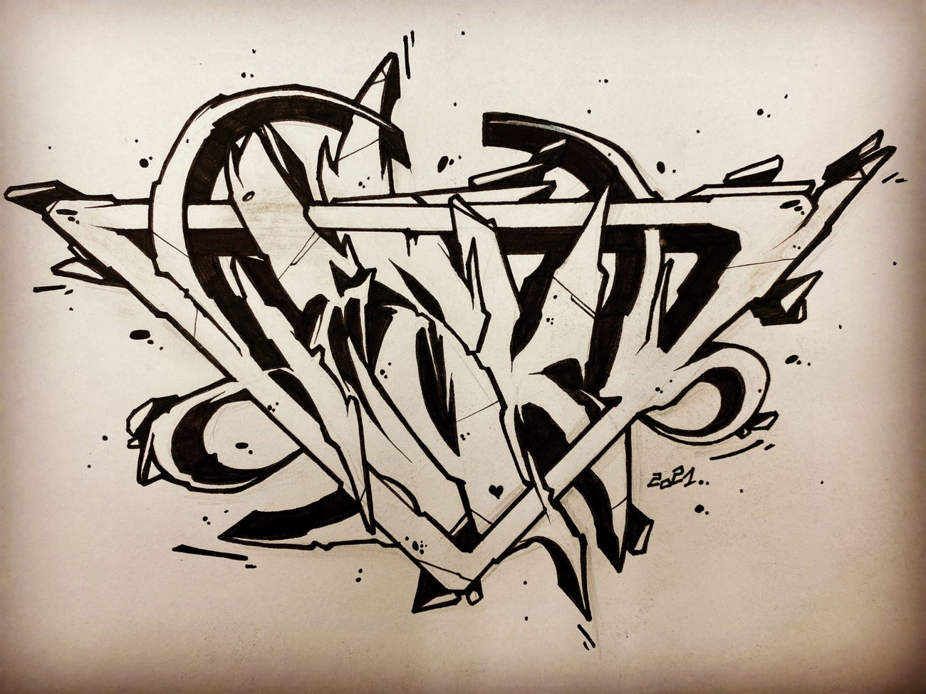 Graffiti Wall - Photo by Hesky